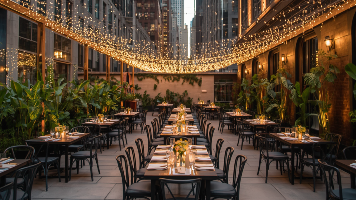 Outdoor Private Event Space in Midtown NYC