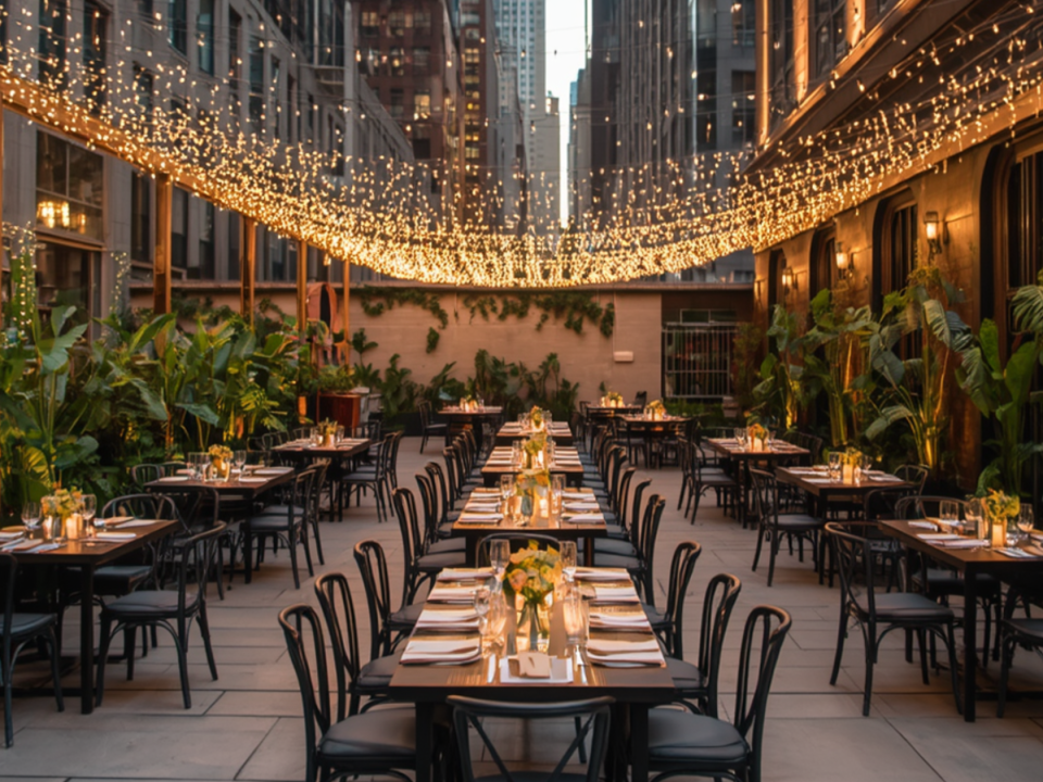 Outdoor Private Event Space in Midtown NYC
